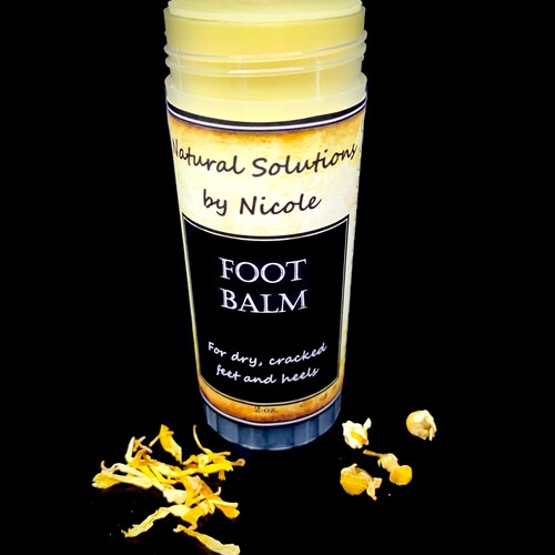 Natural Foot Balm Barefoot Balm Nurtured Feet Herbal Foot Etsy