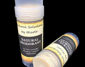 Natural Deodorant - Baking Soda Free, with Magnesium and Probiotics