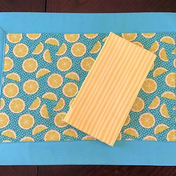 Lime Green Placemats Etsy