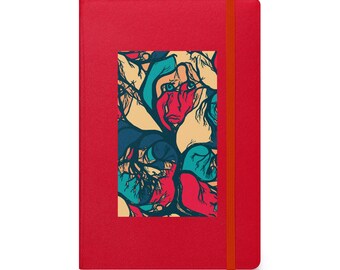 Hardcover bound notebook