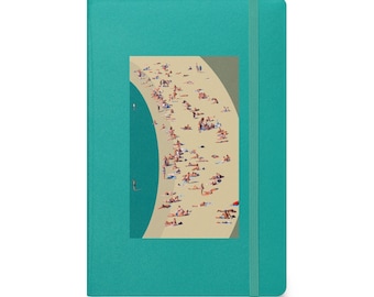 Hardcover bound notebook