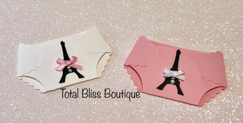 Paris Theme Dirty Diaper Game Paris Theme Baby Shower Paris Etsy