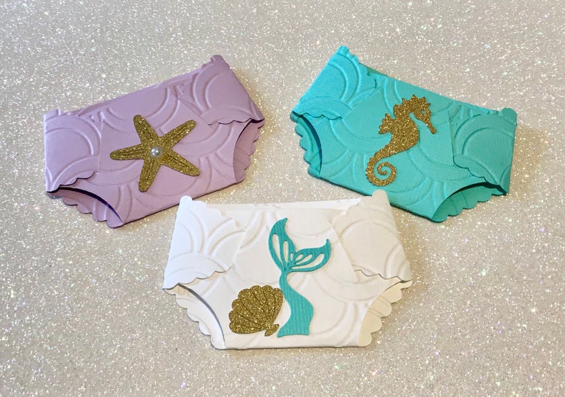 Mermaid Baby Shower Game Favors Decorations Decor Under The Sea Aqua Teal