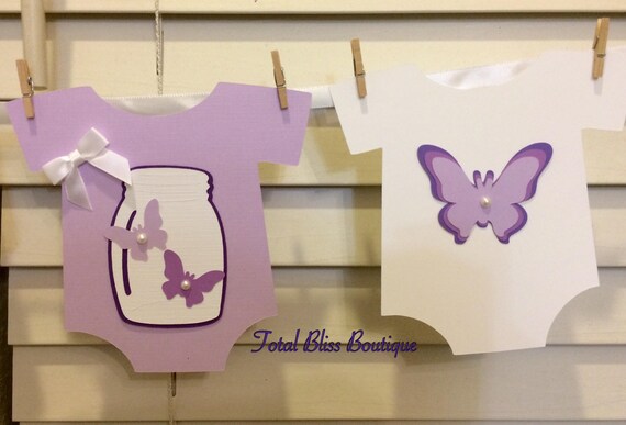 Items Similar To Butterfly Banner Butterfly Baby Shower