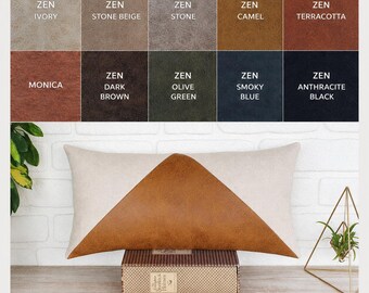 Zen Camel-black-beige Color Diagonal Design Distressed Leather