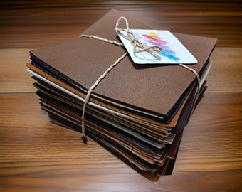 Láminas de piel sintética de 60 colores variados: manualidades DIY