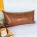 see more listings in the Faux Leather Pillow case section