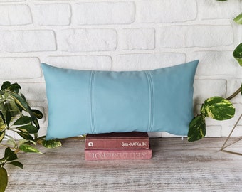 Fodera per cuscino lombare in similpelle moderna: design a 3 pezzi