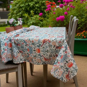 Strawberry Thief Inspired Tablecloth