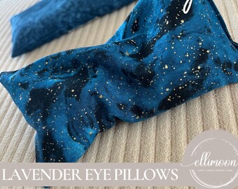 Lavender Eye Pillow in Starry Night