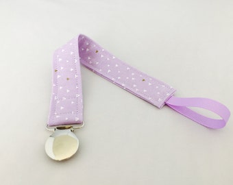 Posh Pacifier Clip: Betty Confetti