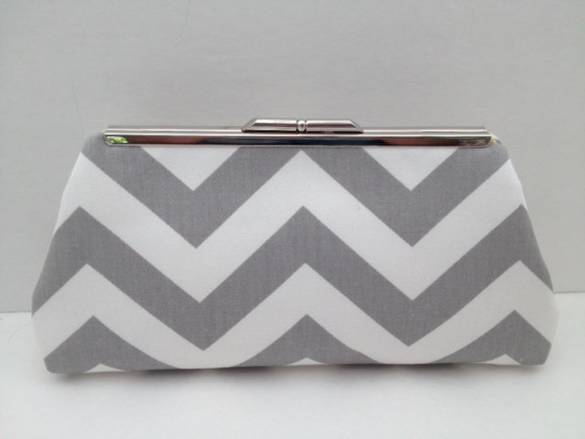 Multiple Clutch Discount for Grey and White Clutch Purses with Etsy