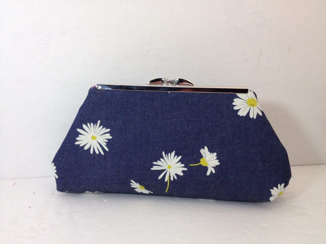 Multiple Clutch Discount Blue Jean and Lace Clutch Purses With Etsy
