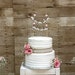 It's a Girl Cake Topper Banner Shabby Chic Cake Topper - Etsy