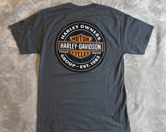 Vintage Harley Davidson Owners Group T-Shirt – Men's Medium Hanes