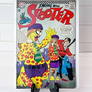 DC Comics "Swing With Scooter" #4 Comic Book, "Election au Go Go," January 1967, Vintage Comic Book