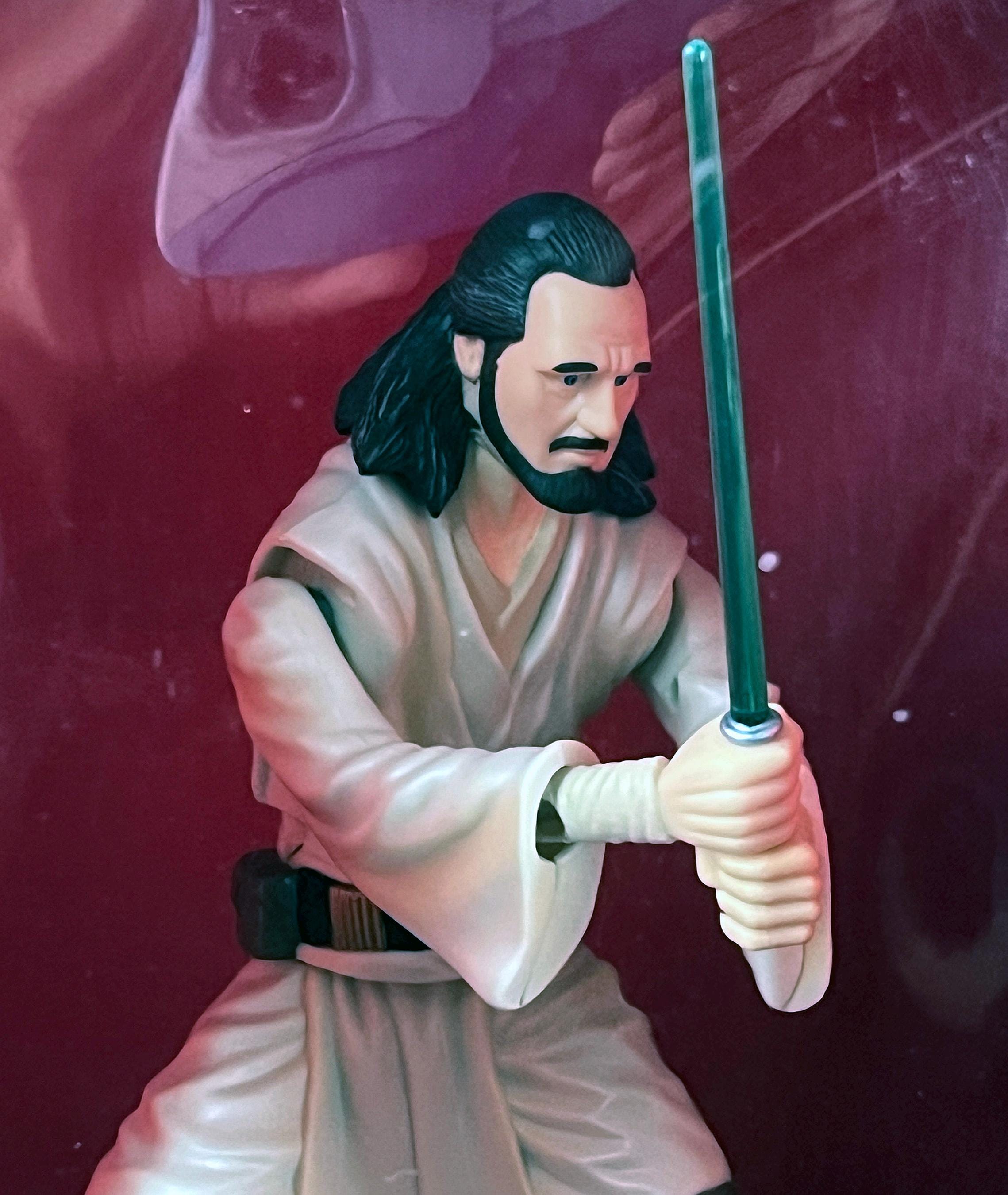 Star Wars Episode I Qui-gon Jinn Interactive Talking Bank, 1999