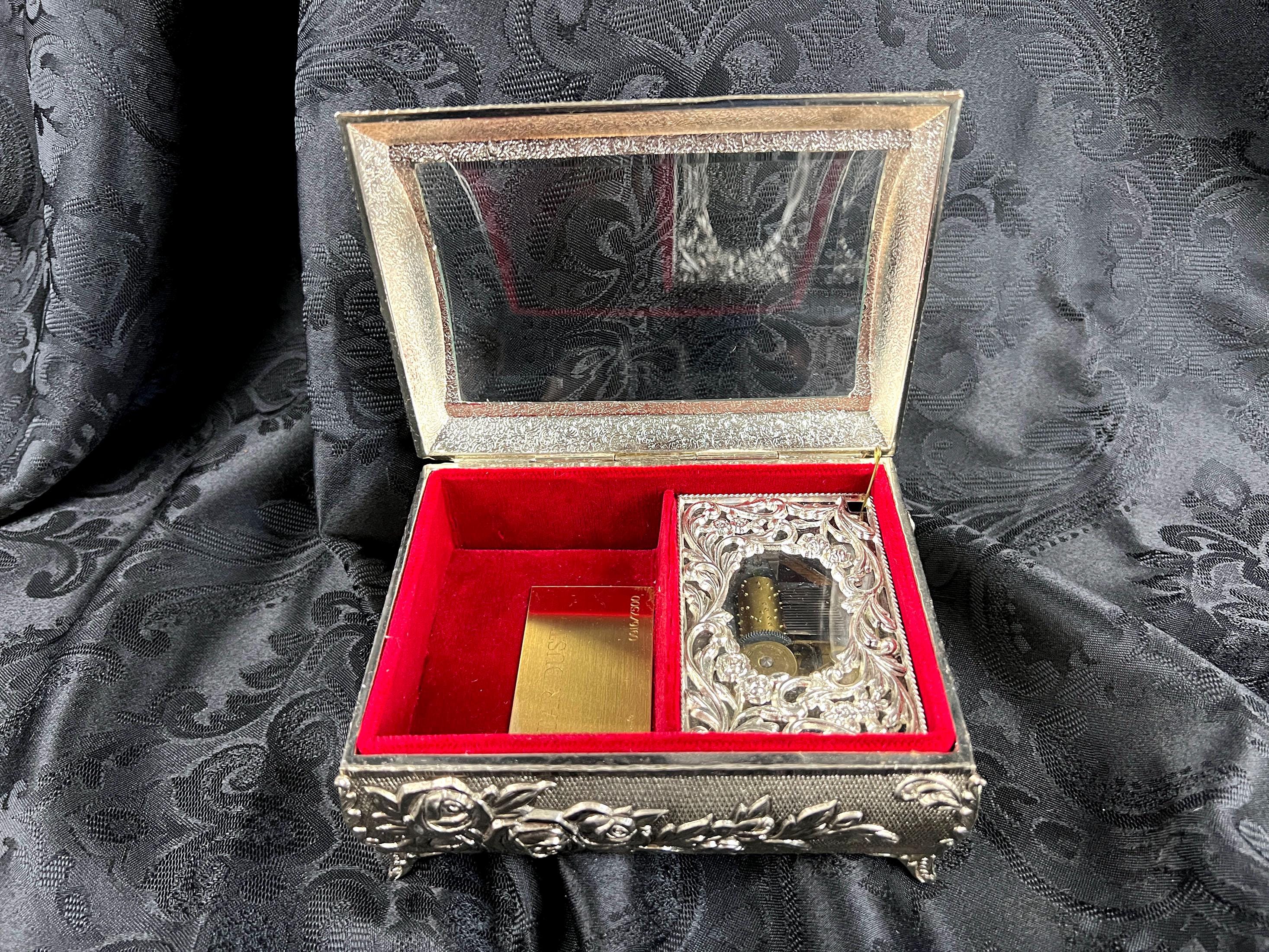 REUGE リュージュ ガラスボックス Reuge Glass Music Box - Etsy