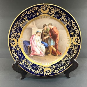 Royal Vienna Plates - Etsy