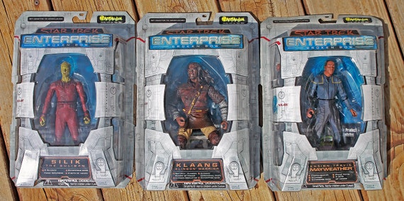Star trek enterprise action figures discount