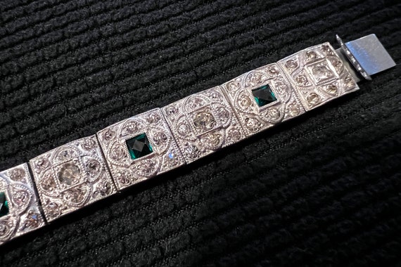 SALE! Antique Art Deco Bracelet, Flapper Bracelet… - image 2
