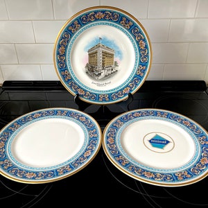 Southland Hotel Restaurant Dinner Plates, Your Choice, Norfolk, VA, Lamberton Scammell China Company, Near Mint, Made in USA Circa 1920s