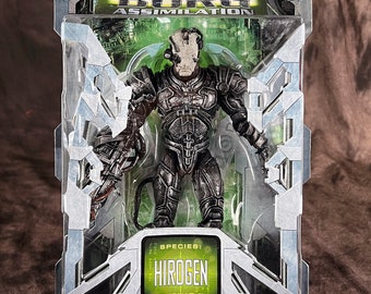 Star Trek Art Asylum Borg Assimilation 2002,  Hirogen MOC, NIB, Star Trek Figure
