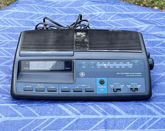 General Electric 7-4624B AM/FM Radio Wood Grain - Etsy