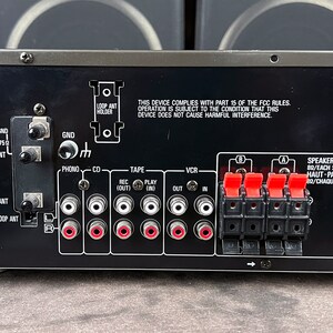 Technics Sa-ex110 AM/FM AV Control Stereo Receiver With 200-watt ...