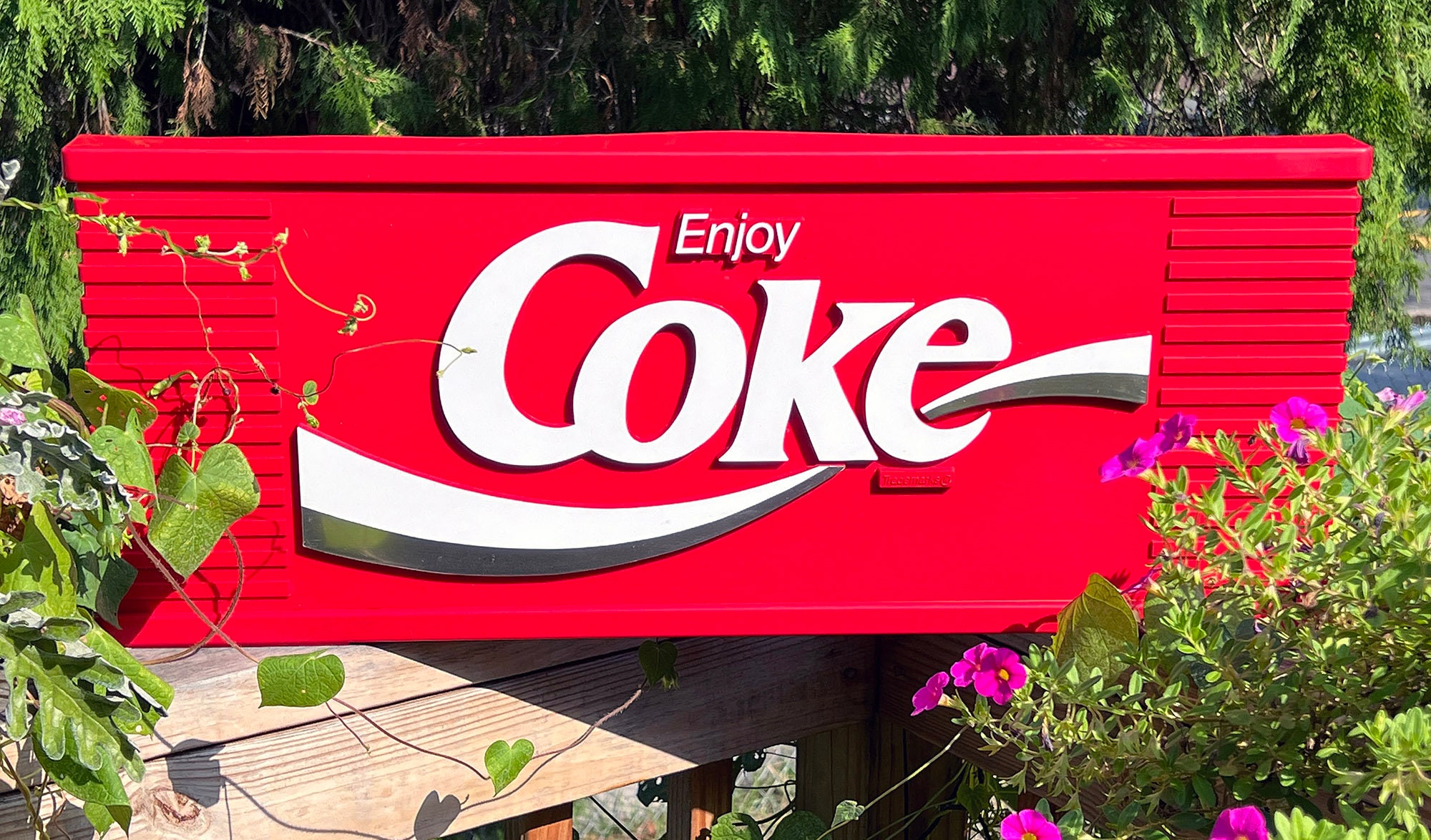 Enjoy Coke Sign - Etsy