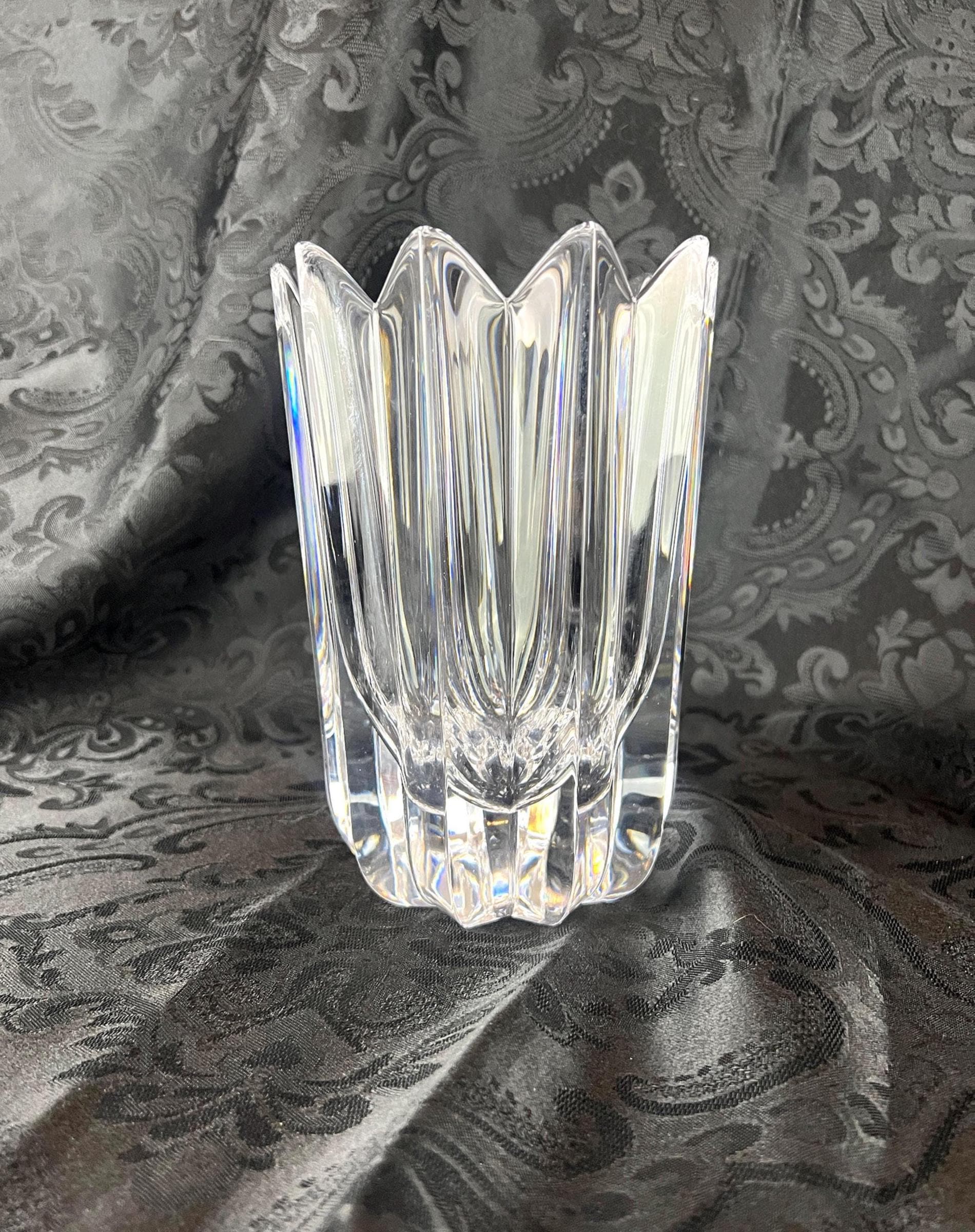 Orrefors Crystal Vase - Etsy