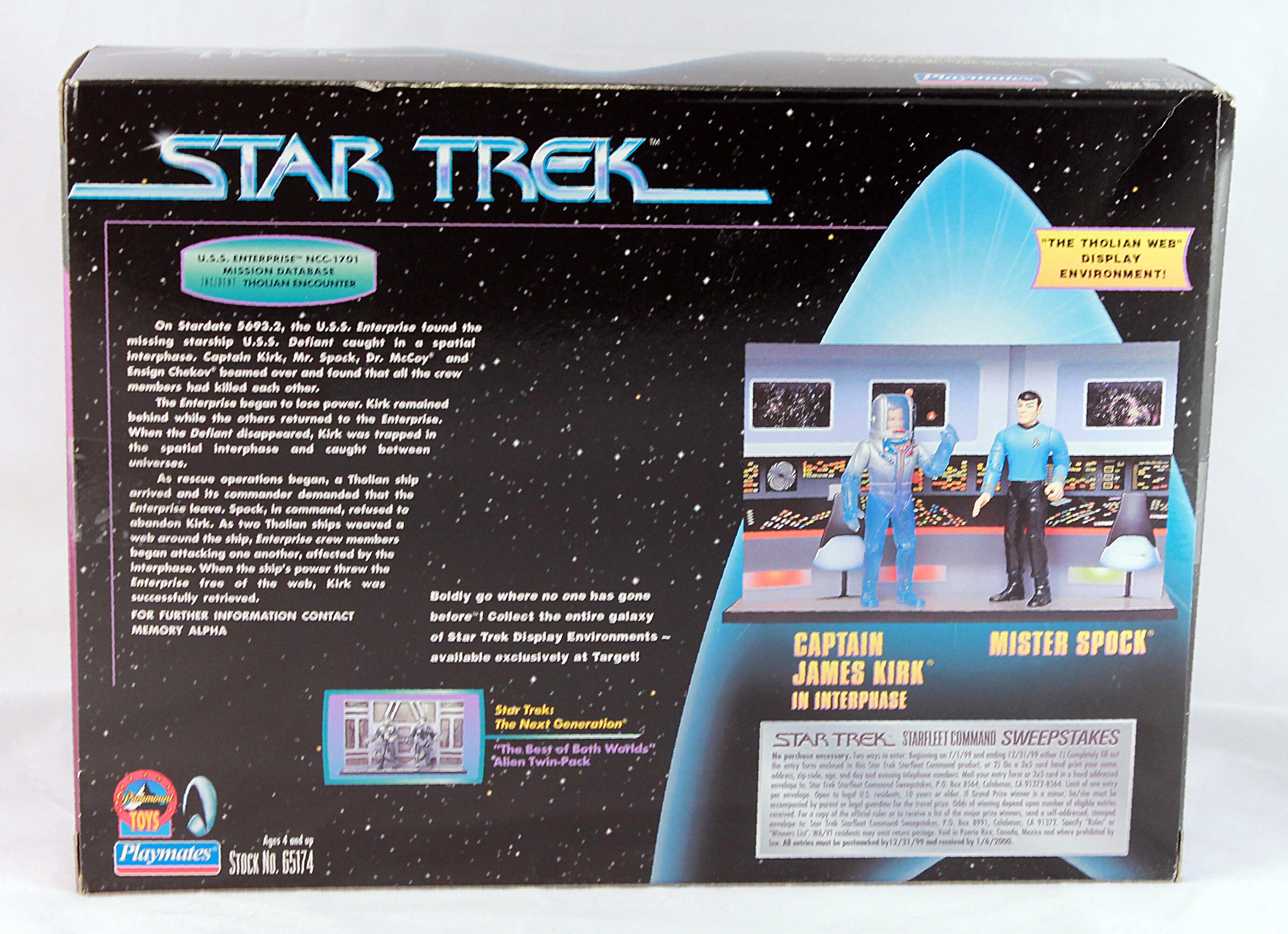 1999 Playmates Star Trek Starfleet Command Series - 5