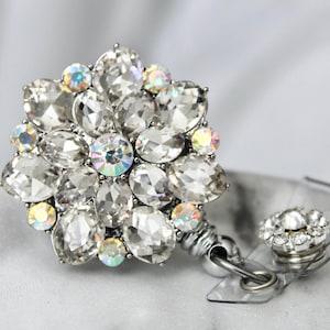 Id Badge Reel Crystal Badge Holder