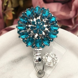 Id Badge Reel Crystal Badge Holder