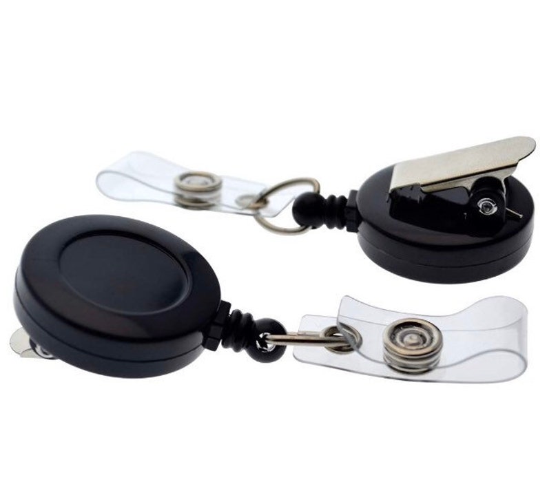 Spring Clip Retractable Badge Reel