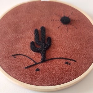 Night on the beach wall embroidery Souvenirs de vacances collection image 4