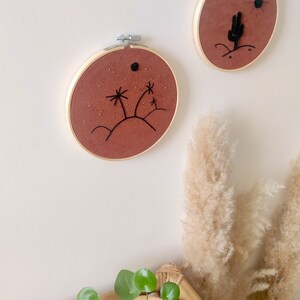 Night on the beach wall embroidery Souvenirs de vacances collection image 2