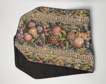 Vintage Tapestry Table Runner Fruit Floral 33.5 x 12.5 Traditional Harvest Cottagecore French Country Dining Decor