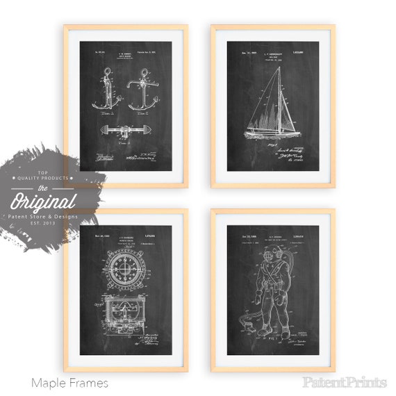 Poster Print Art Sailing Ship Vintage Nautical Sailboat Sea Old Home Wall Decor