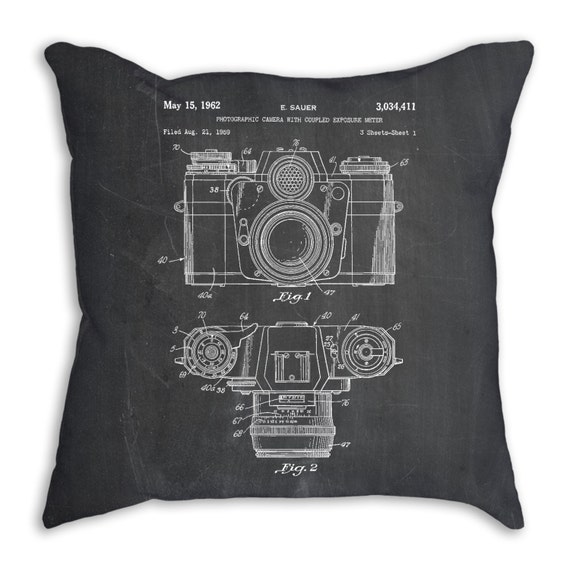 Camera Pillow Camera Throw Pillow Decorative Pillows Etsy