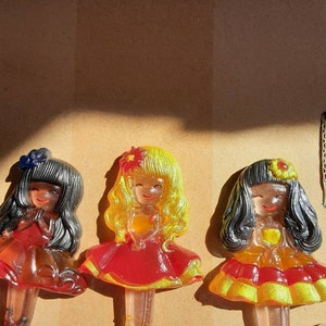 Hand Painted Flower Girls!