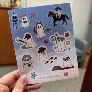 Ghost Sticker Sheet