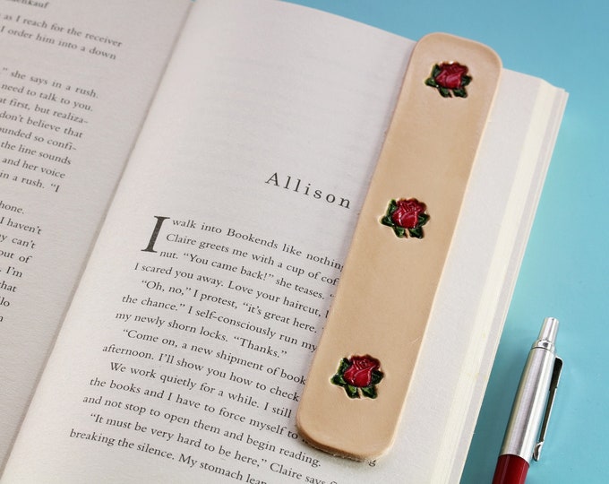 Red Roses Bookmarks This item is unavailable - Etsy