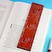 see more listings in the Leather Bookmarks Animal section