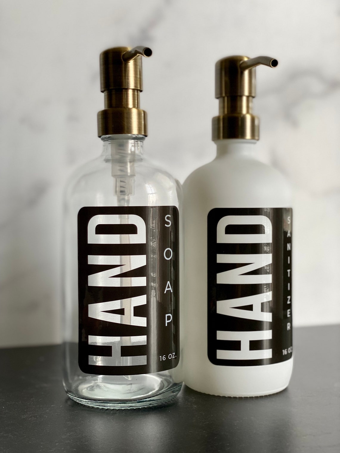 Glass Bottle Hand SoapDish Soap Lotion Soap Dispensers Etsy