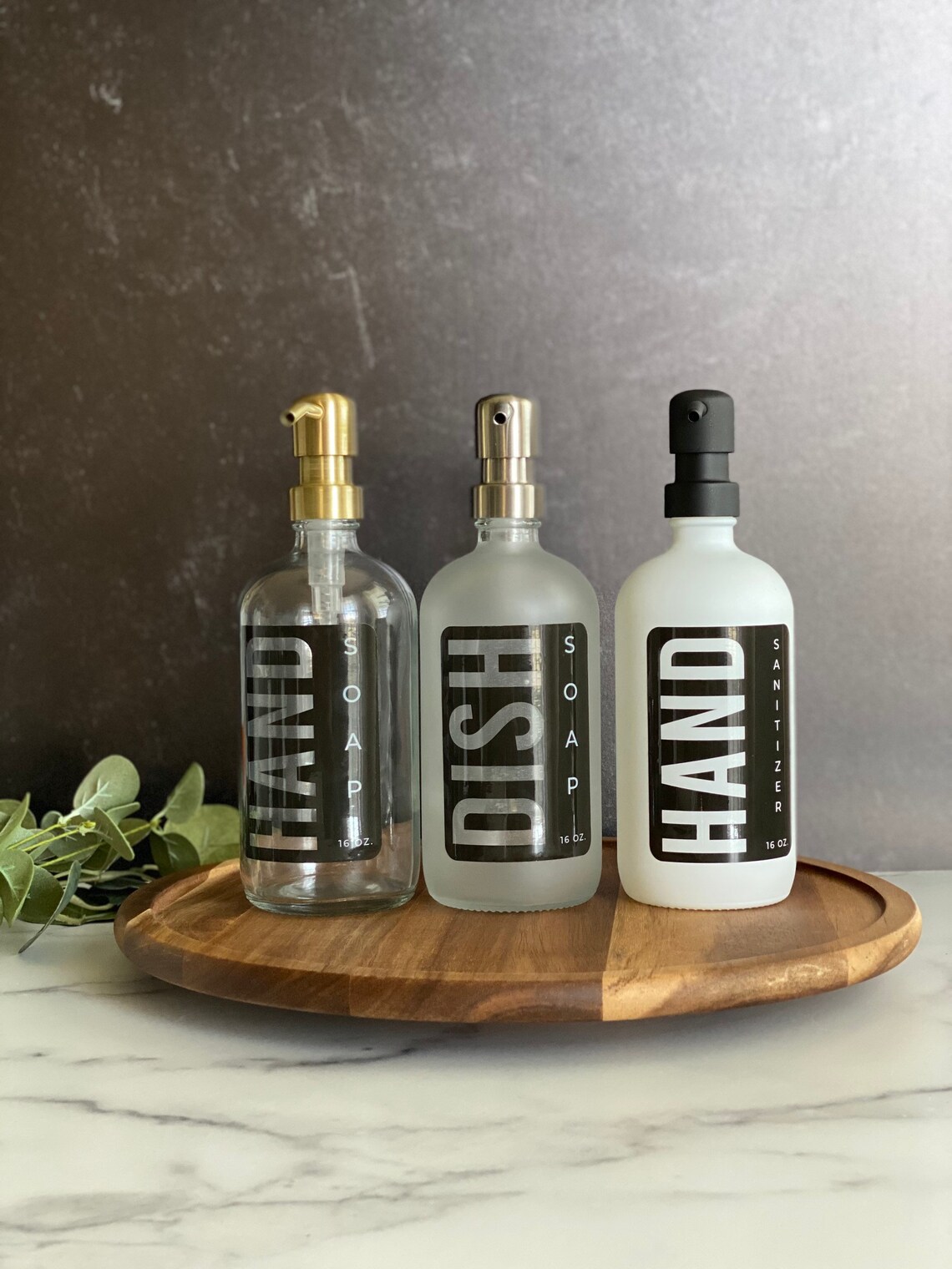 Glass Bottle Hand Soapdish Soap Hsnd Washlotion Soap Etsy