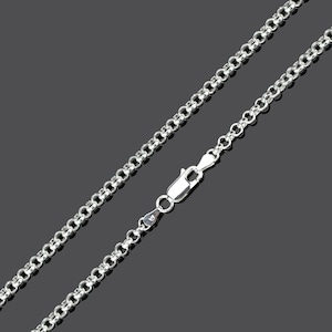 White Gold Silver Miami Cuban Link Chain 6mm / 8mm / 10mm White Gold Silver Miami Cuban Link Chain 6mm / 8mm / 10mm