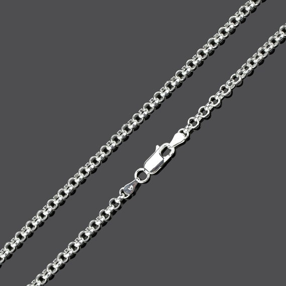 925 Sterling Silver Chain Extenders for Pendant Necklace Bracelet Anklet Made in Italy (Set 2pcs)