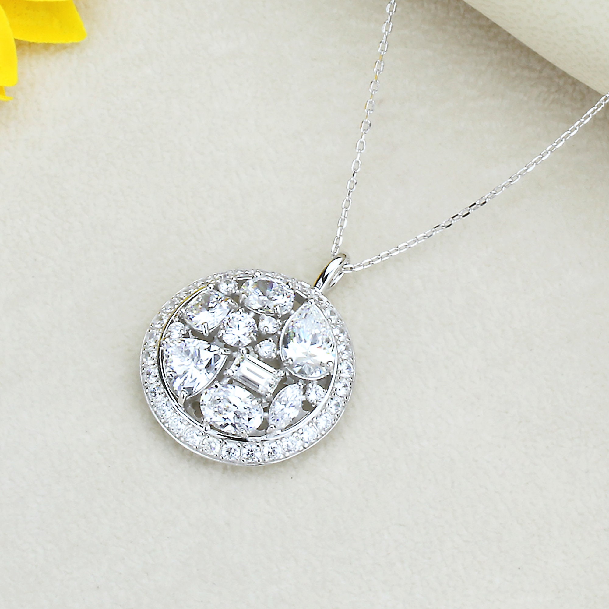 Royal Collection Multi Shape Diamond Necklace – Royal Jewelers