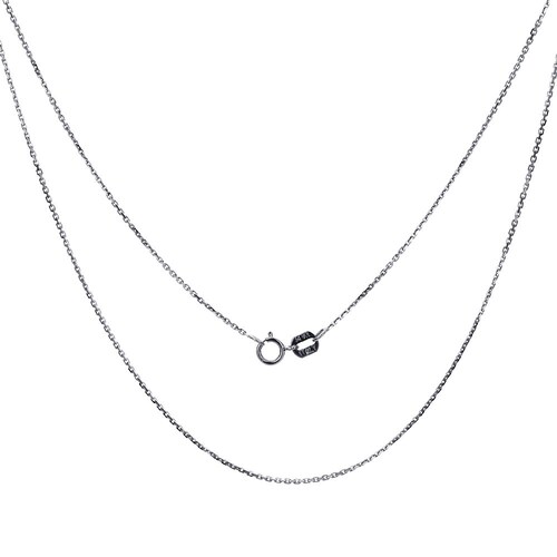 White Gold CABLE Chain, Solid 14K White Gold Chain Necklace for Men Women, 1mm to 1.5mm selling Diamond Cut Oval Link, Cable Chain Choker Necklace